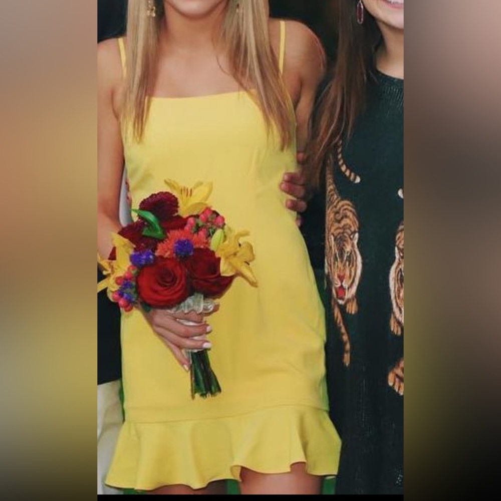 Yellow dress